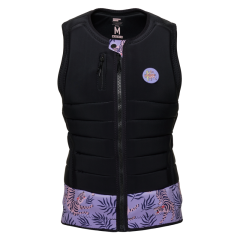 Zodiac Impact Vest Fzip Wake Women - S - BLACK